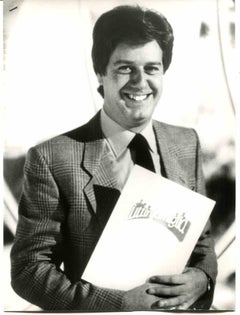 Portrait of Claudio Lippi - 1980s