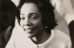 Portrait de Coretta Scott King - Photographie vintage, années 1960