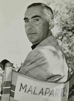 Porträt von Curzio Malaparate – Vintage-Fotografie – 1960er Jahre