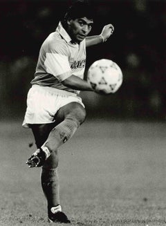 Portrait of Diego Armando Maradona - Vintage Photo - 1980s