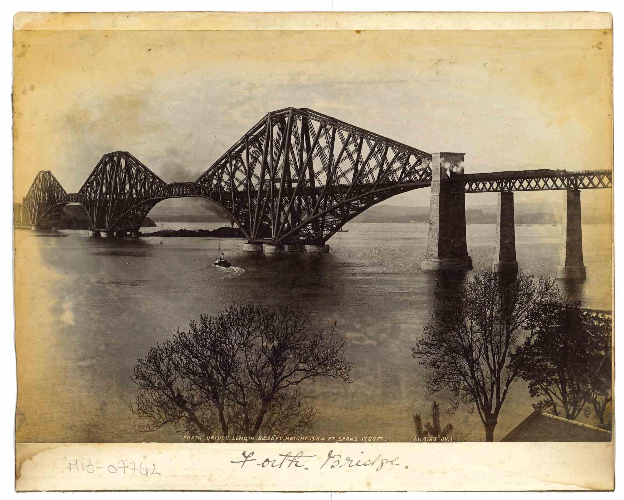 Portrait of Edward VII and Alexandra - Forth Bridge - Early 20th Century - Photograph by Unknown