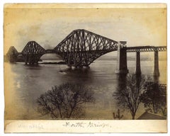 Portrait d'Edward VII et d'Alexandra - Forth Bridge - Début du 20e siècle