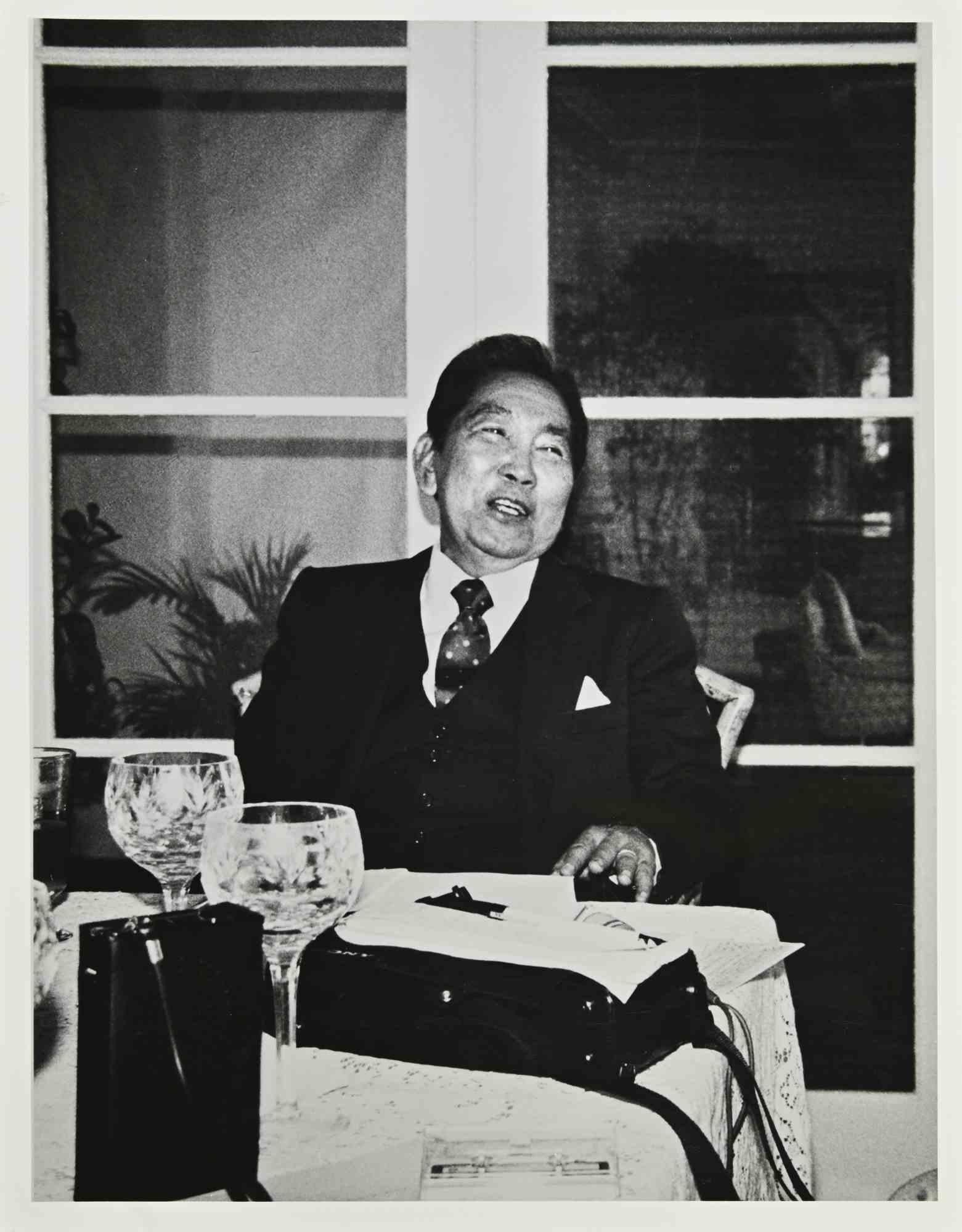 Unknown Figurative Photograph – Porträt von Ferdinand Marcos – Vintage-Foto – 1960er Jahre