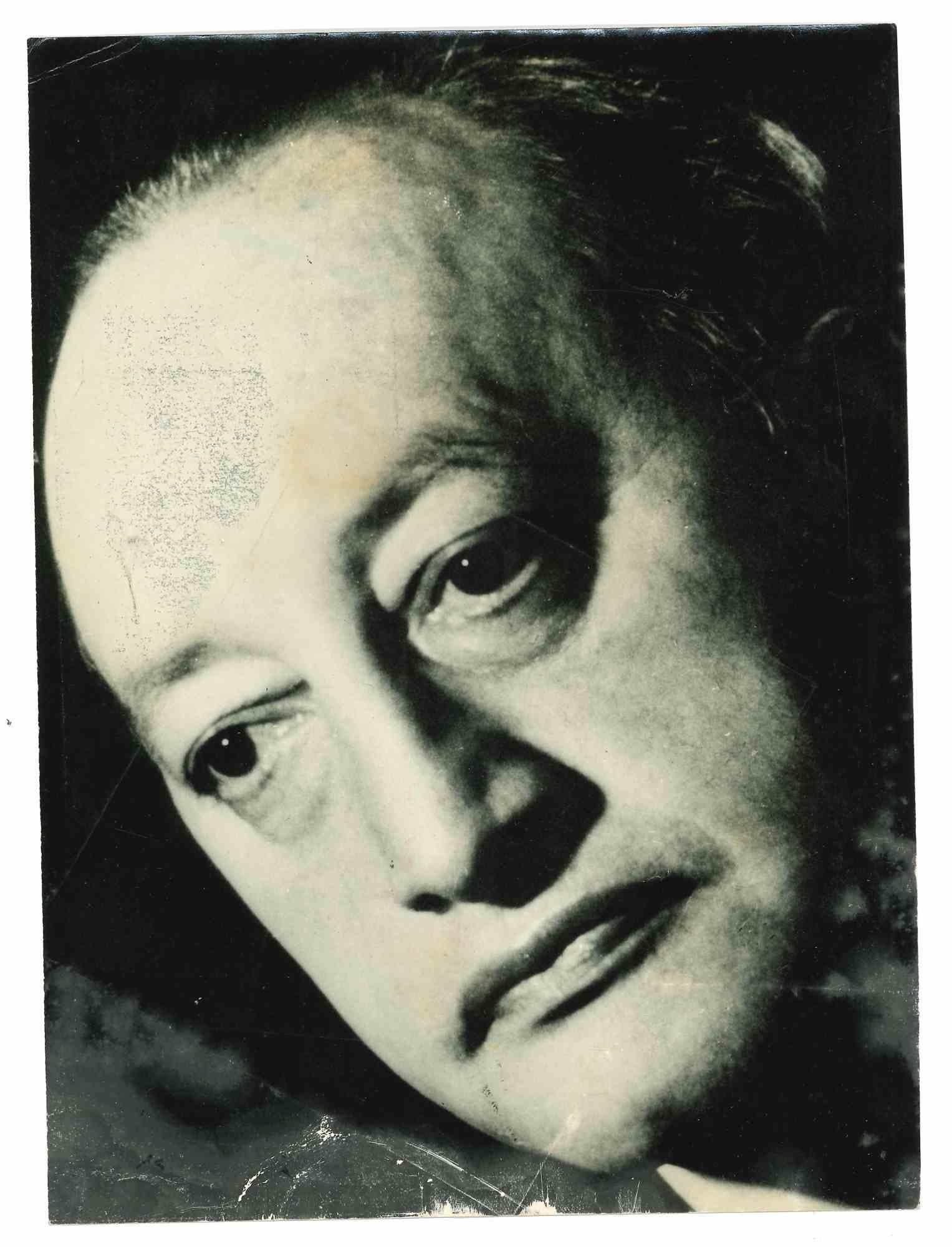 Unknown Portrait Photograph - Portrait  of Gabriela Mistral - 1970s