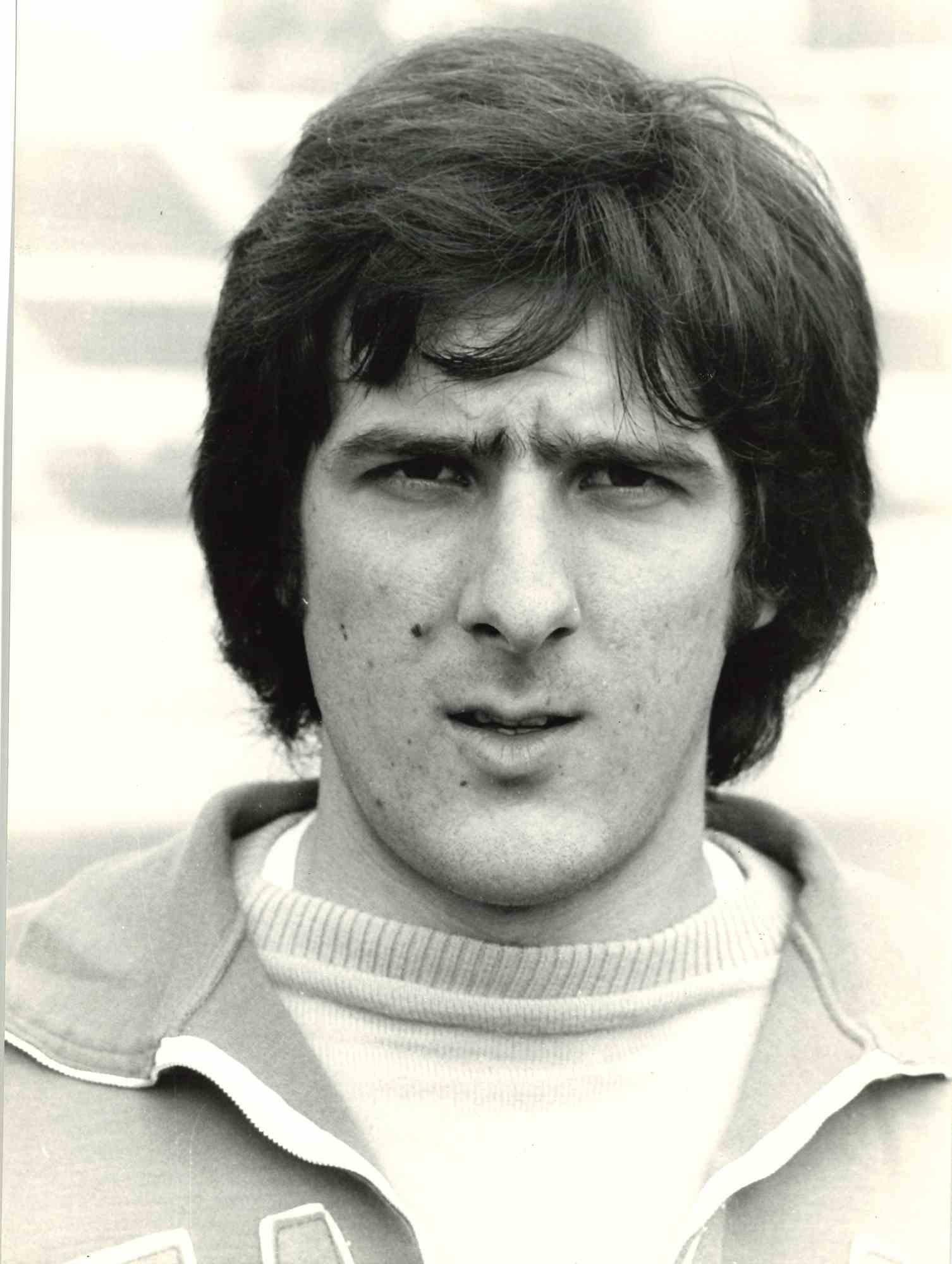 Portrait Photograph Unknown - Portrait de Gaetano Scirea - Photo vintage - années 1970