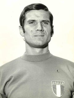 Retrato de Giacinto Facchetti - Foto de época - Años 70
