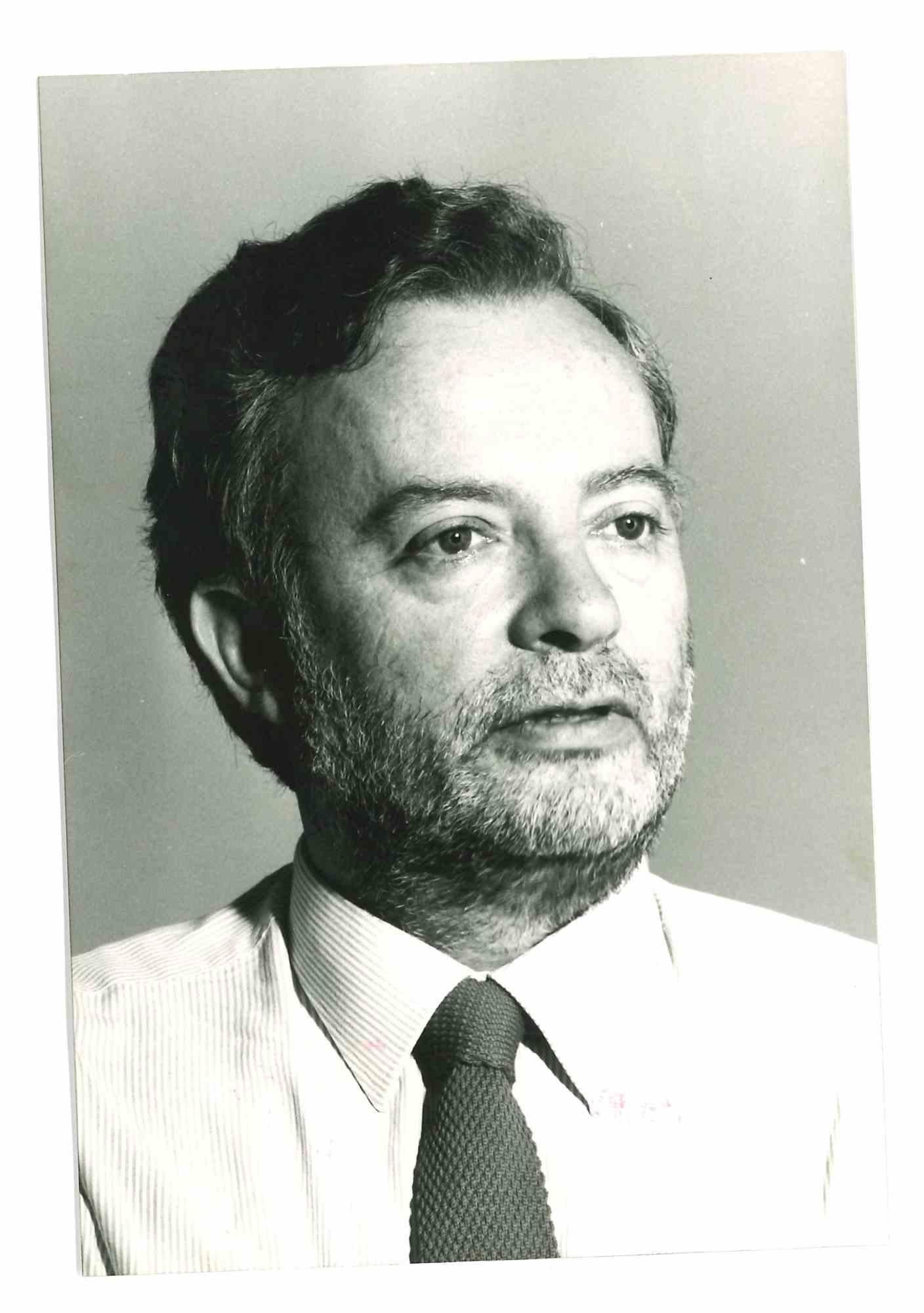 Unknown Landscape Photograph - Portrait of Giovanni Bechelloni - Vintage Photograph - 1980s