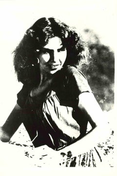 Portrait de Jennifer Jones - Photographie vintage - 1984