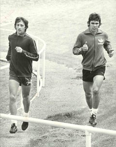 Portrait of Johan Cruyff - Vintage Photo - 1974