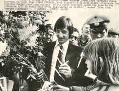 Portrait of Johan Cruyff - Vintage Photo - 1980s