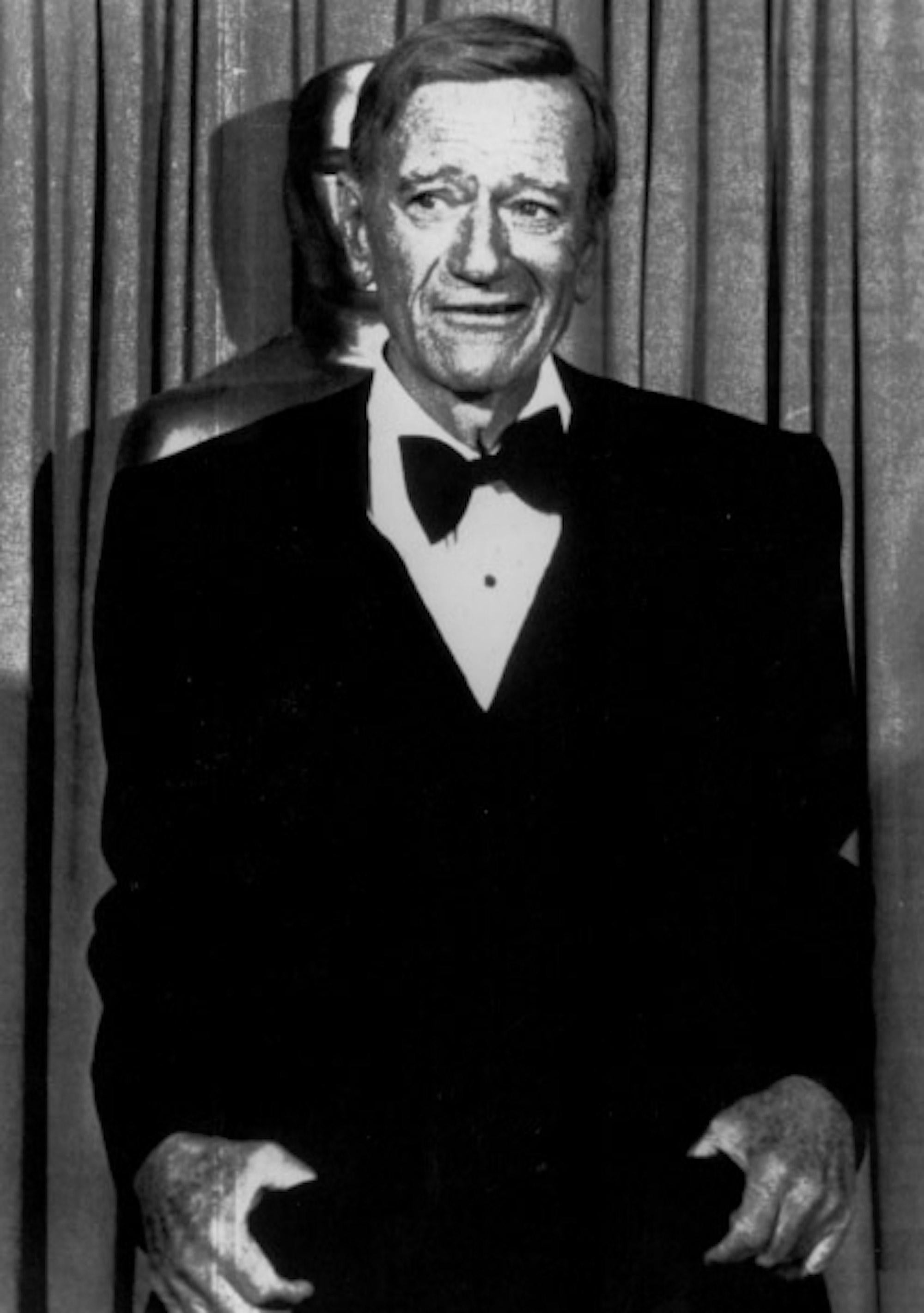 Portrait de John Wayne  - Photo vintage - 1979