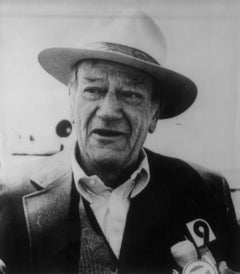 Portrait of John Wayne - Vintage Photo - 1979