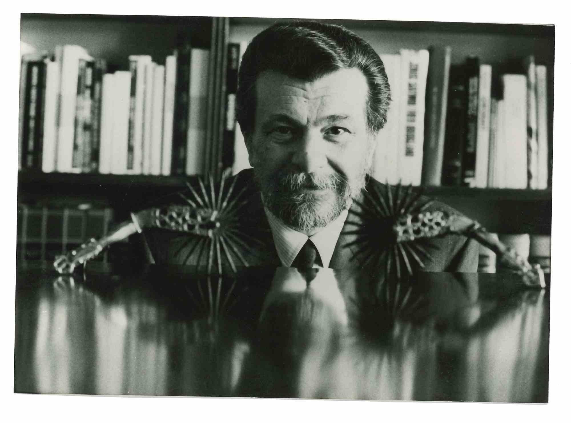 Unknown Figurative Photograph - Portrait of Lucio Lami - Vintage Photograph - 1970s