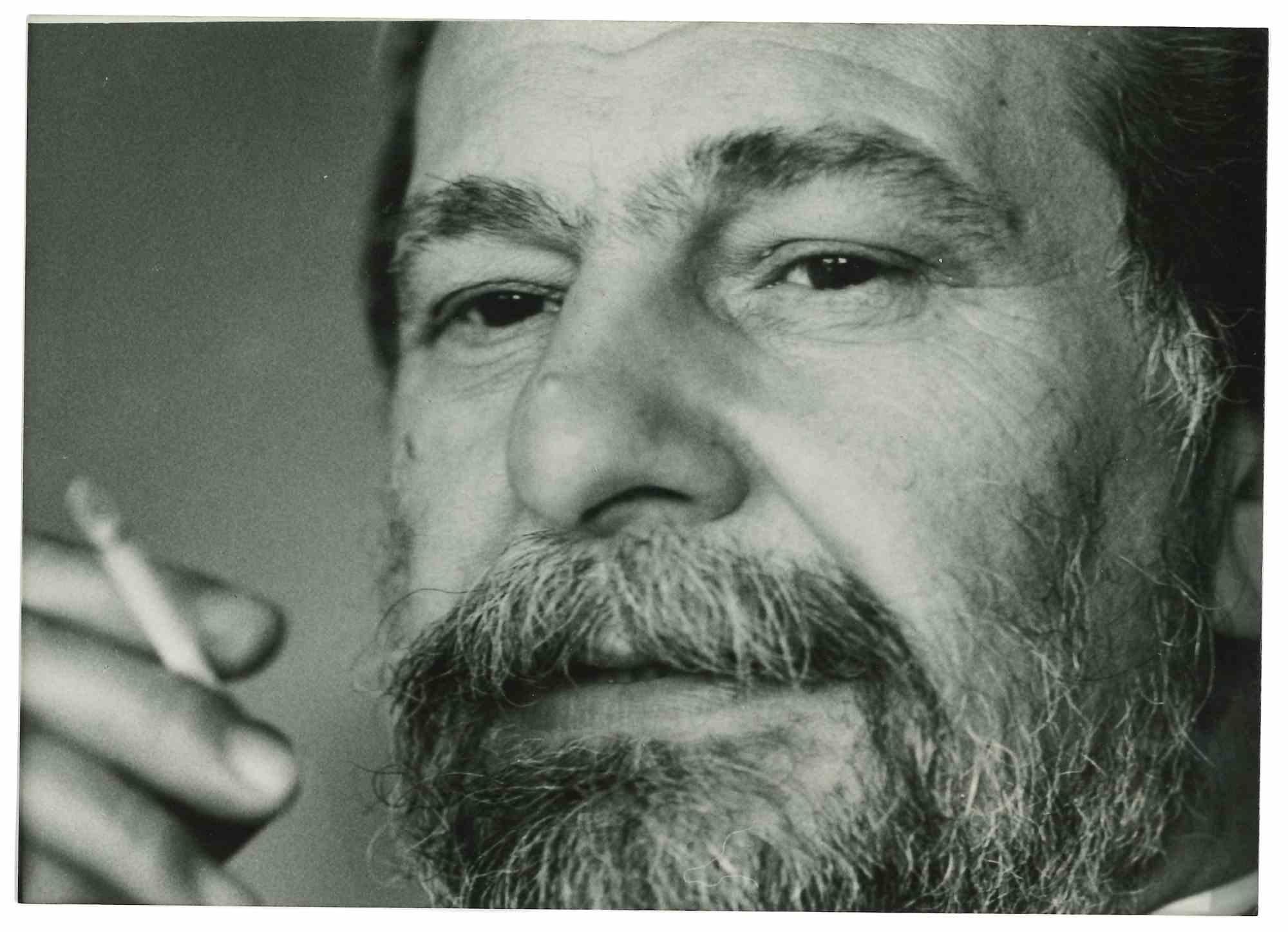 Landscape Photograph Unknown - Portrait de Lucio Lami  Photographie vintage des années 1980