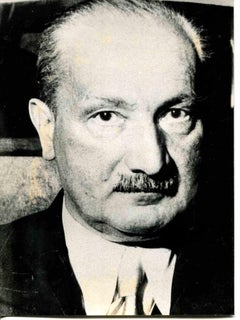 Porträt von Martin Heidegger - Foto - 1960er Jahre