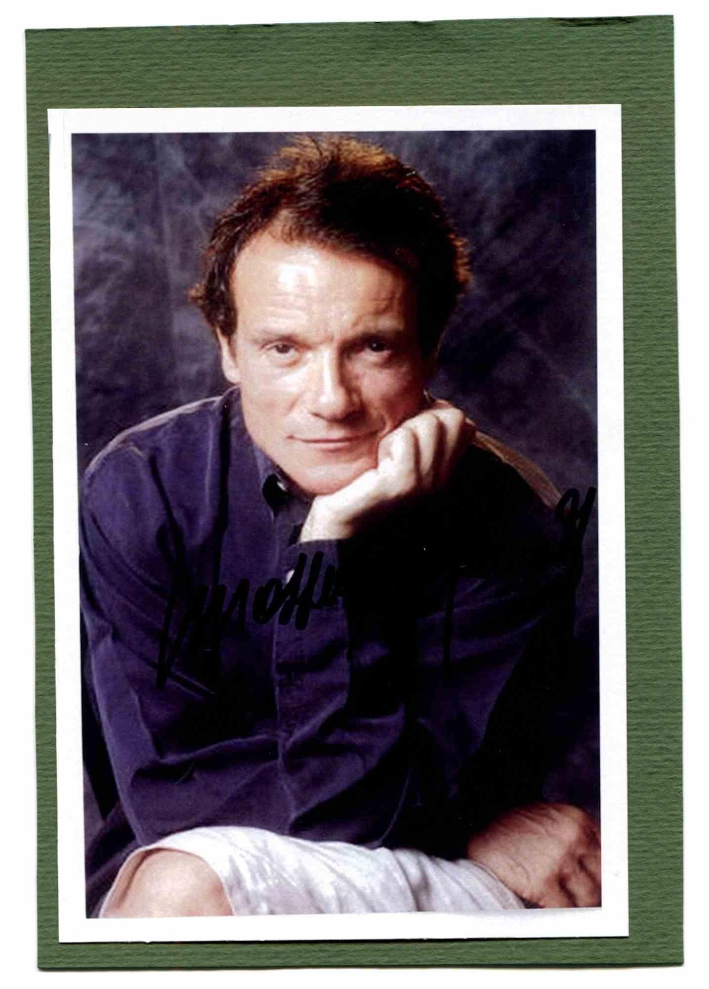 Unknown Figurative Photograph - Portrait of Massimo Ranieri- Photo - 1990s