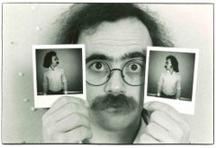 Portrait of Maurizio Nichetti - Vintage Photograph - 1980s
