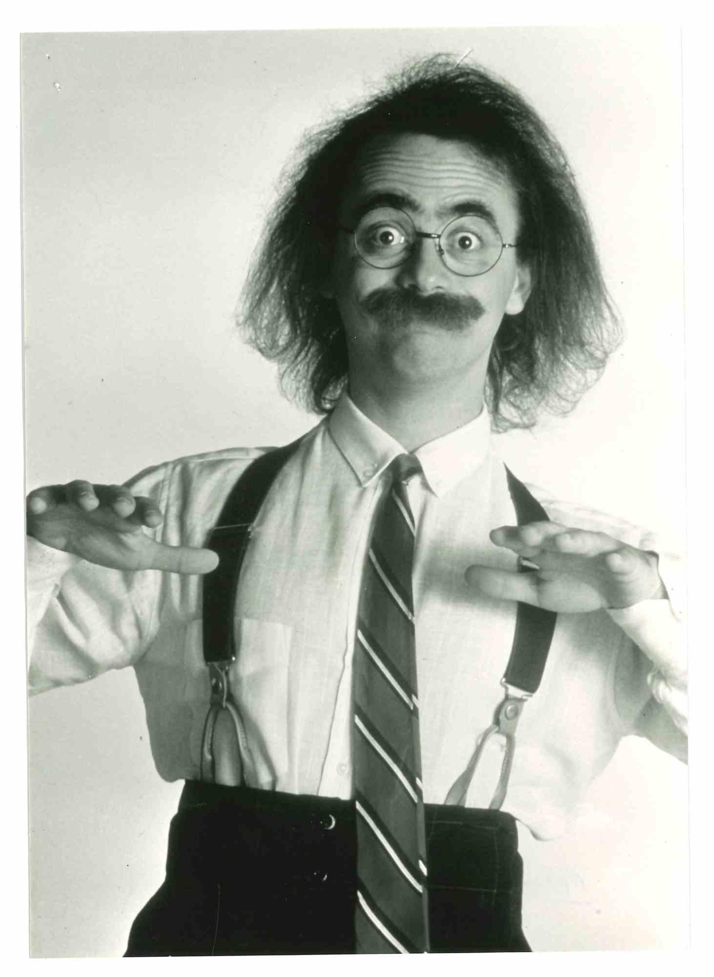 Portrait of Maurizio Nichetti - Vintage Photograph - 1980s