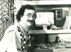 Porträt von Maurizio Nichetti - Vintage-Fotografie - 1980er Jahre