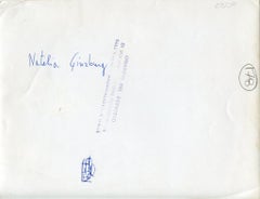 Portrait of Natalia Ginzburg - Vintage photograph - 1960s
