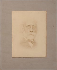 Portrait of Painter Carlo Ferrari - Photograph - 1870