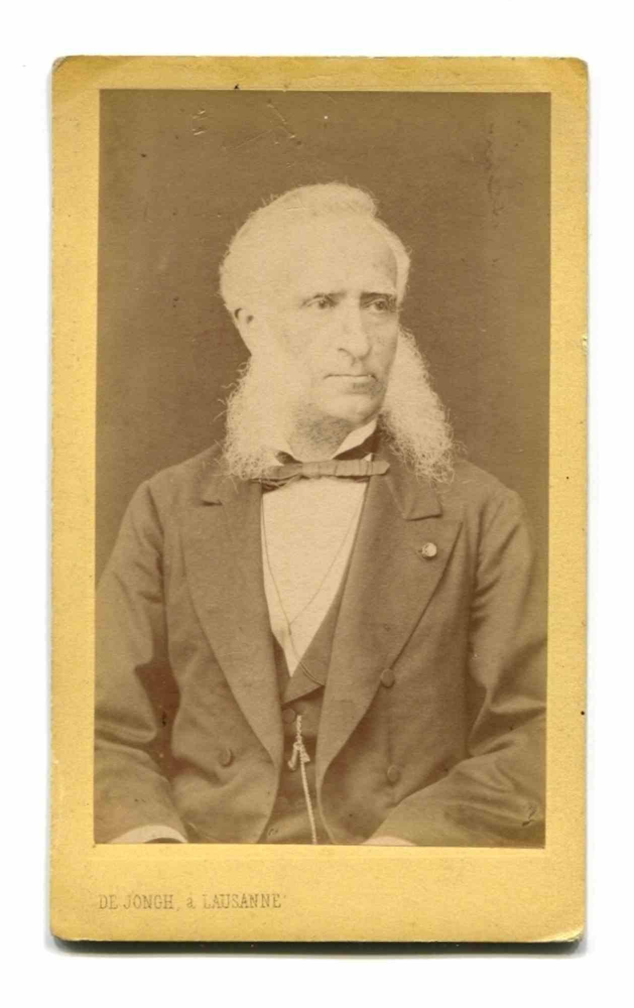 Unknown Portrait Photograph - Portrait of Philip Edmond Wodehouse - Vintage Photo - 19th Century 