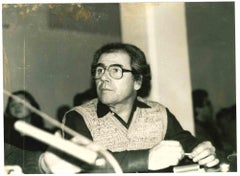 Portrait of Pino Zac  - Vintage Photograph - 1970s