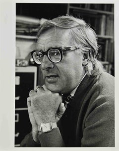 Retrato de Ray Bradbury - Fotografía de época - Años 90