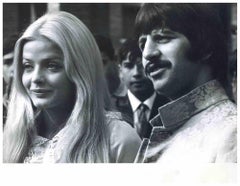 Portrait of Ringo Starr and Ewa Aulin - Vintage Photograph - 1960s