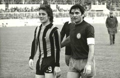 Retrato de Roberto Boninsegna - Foto de época - Años 70
