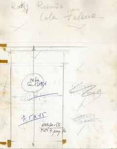 Portrait of Rocky Roberts and Lola Falana - Vintage Photo - 1960s