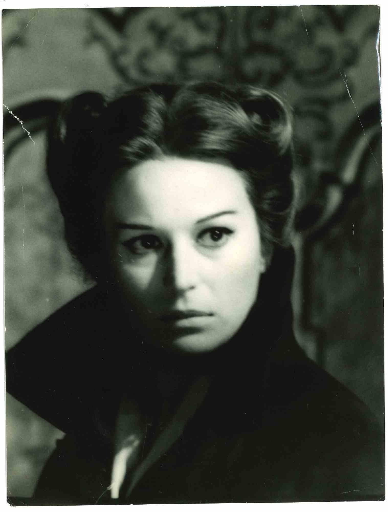 Unknown Figurative Photograph - Portrait of Silvana Mangano - Historical Photo  - 1960s