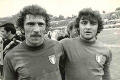 Portrait of the Soccer Players Savoldi and Pecci - Vintage Photo - 1970s