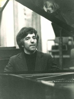 Portrait de Vladimir Ashkenazy - Photographie vintage, années 1970