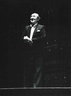 Retrato de Vladimir Horowitz - Fotografía en B/N - 1985