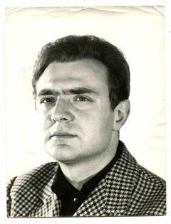 Portrait of Young Alberto Bevilacqua - Vintage Photo - 1970s