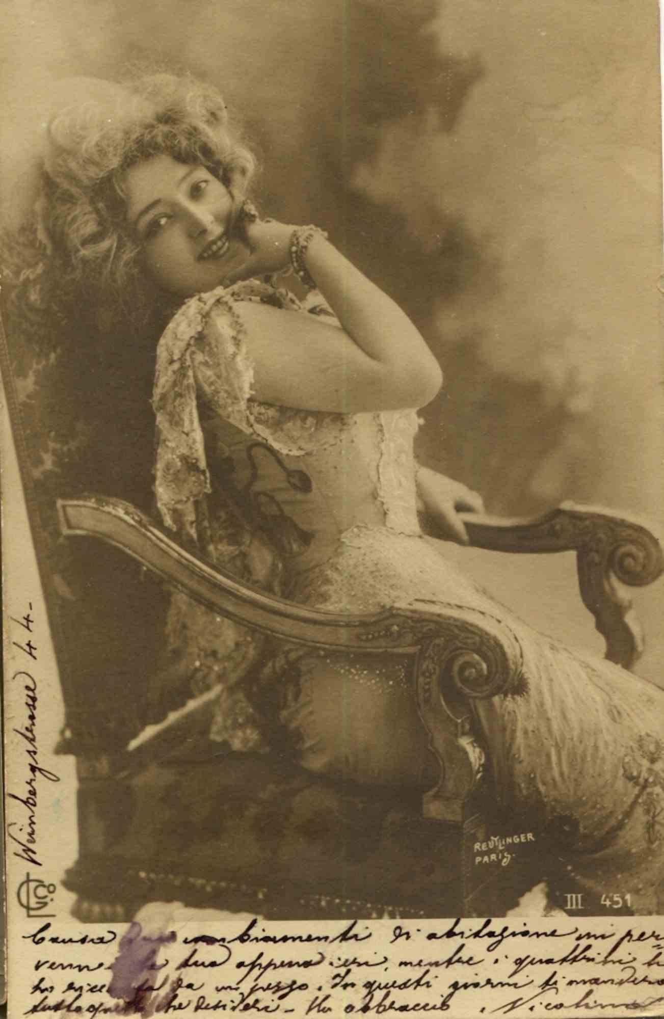 Unknown Figurative Photograph - Portrait - Vintage Photo - Early 20th Century 
