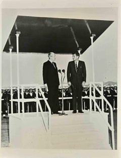 President J. F. Kennedy in London - Vintage Photograph - 1961