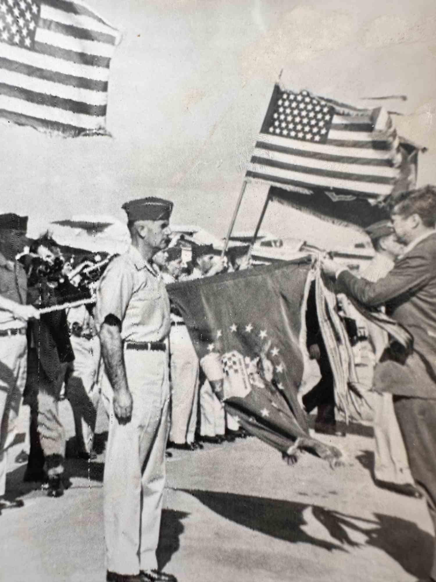 Unknown Figurative Photograph - President Kennedy - 1960s