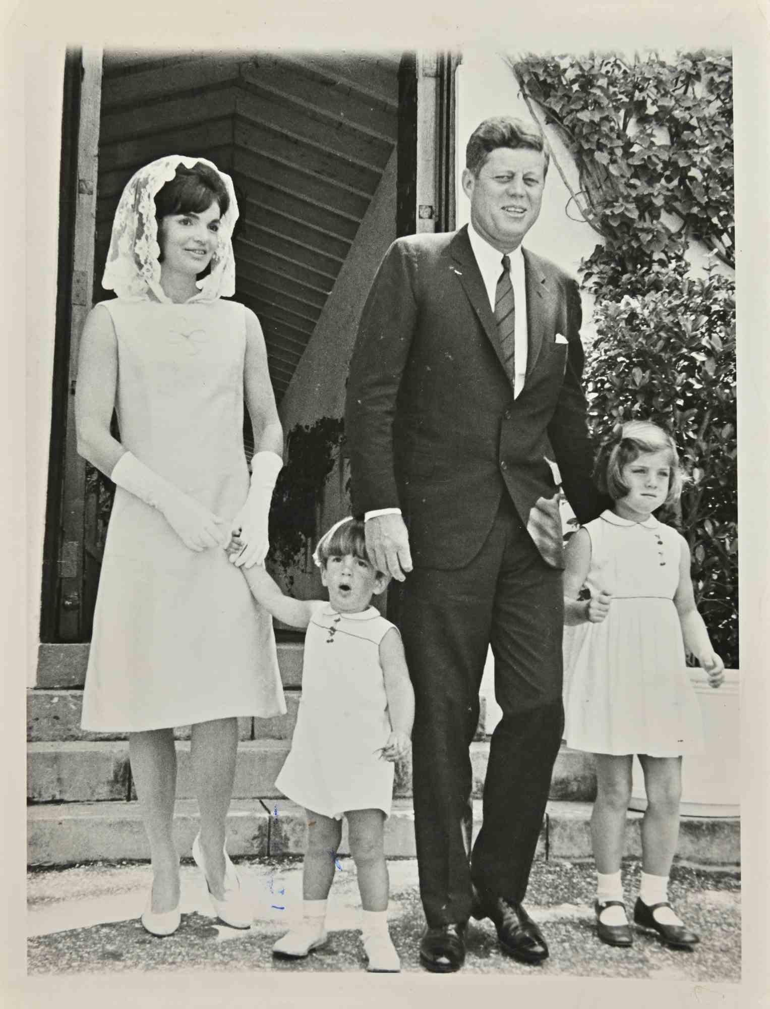 Unknown Figurative Photograph - President Kennedy's Family - Vintage Photograph - 1960s