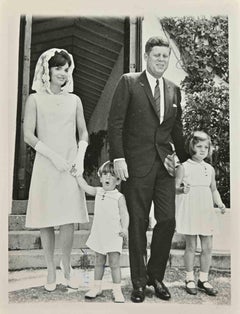Präsident Kennedy''s Familie – Vintage-Fotografie – 1960er Jahre