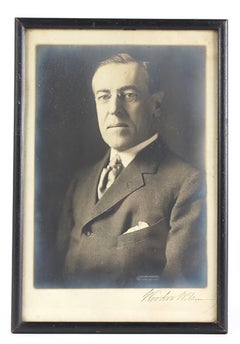 President Woodrow Wilson Autographed Photo SIGNED
