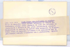 Press Conference, Lattanzio - Vintage Photo - 1970s