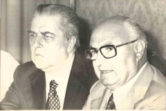 Press Conference, Lattanzio - Vintage Photo - 1970s