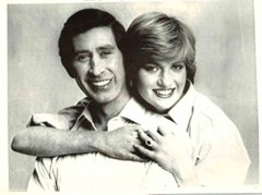 Prince Charles and Lady Diana Spencer - Vintage Press Print - 1981