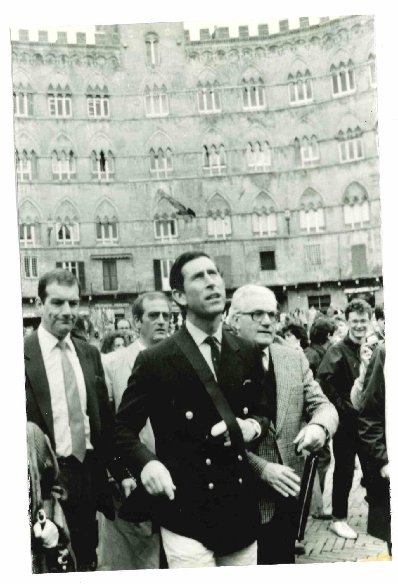 Unknown Figurative Photograph - Prince Charles in Italy - 1960s