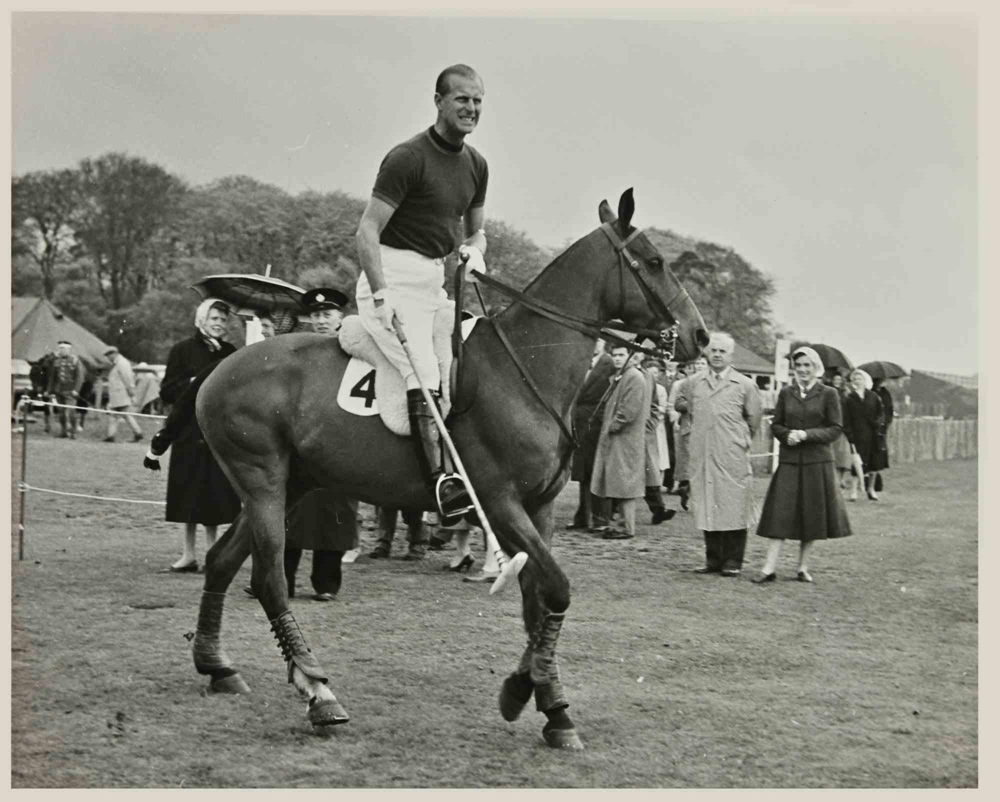 Unknown Figurative Photograph - Prince Philip of Edinburgh - Vintage Photograph - 1960s