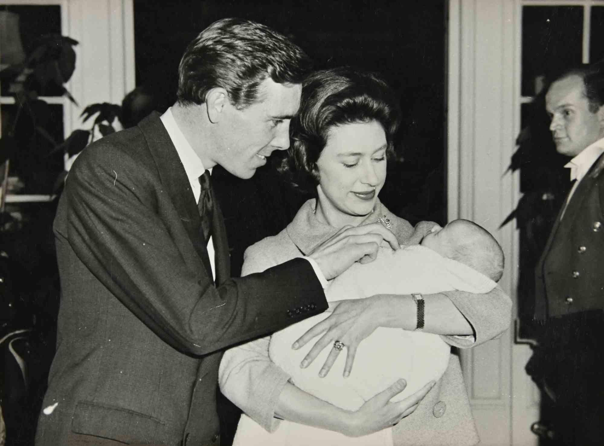 Unknown Portrait Photograph - Princess Margareth and Her Husband - Vintage Photograph - 1960s