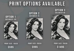 Priscilla Presley in "Dallas" Globe Photos Fine Art Print