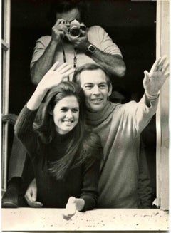 Professor  Barnard and his Wife  - Photo - 1960s
